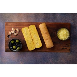 ARTISAN BREAD COMPANY 9" GARLIC BREAD SUB 24 X 190GM